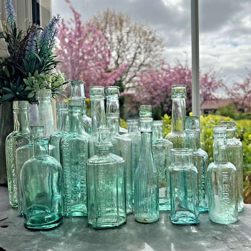 Vintage glass old - vintage, x