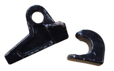 Euro 8 No.8 Hook & Eye Heavy Duty Bracket 40mm Pinhole