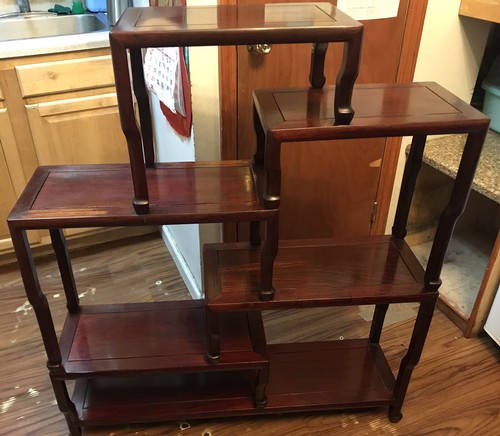 Vintage chinese rosewood tier - vintage,