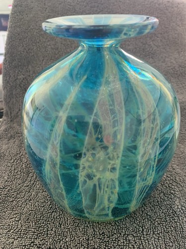 Mdina glass vase - mdina,