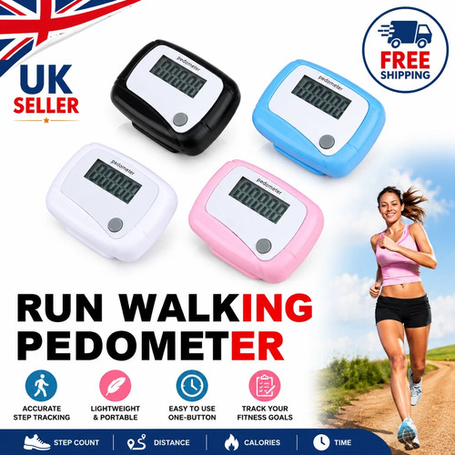 Lcd clip pedometer step - lcd,