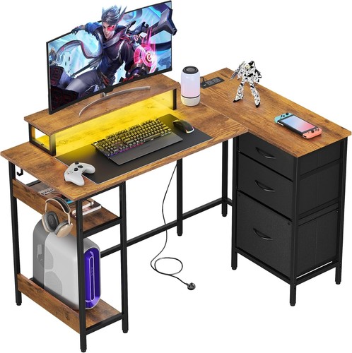 Devaise shaped gaming desk - gaming,