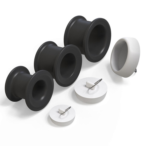 Size silicone hollow back - 3,