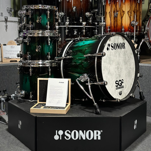 Sonor sq2 birch green - birch, burst