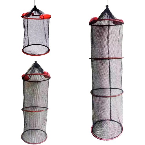 Portable floating fishing net - floating,