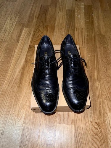 Men bally heels black - bally, leather