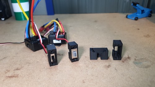 Printed hobbywing 1060 and - 3d,