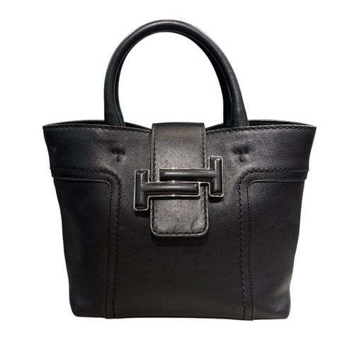 Tod double mini bag black - t,