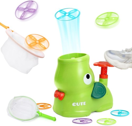 Flying disc launcher - toy, for