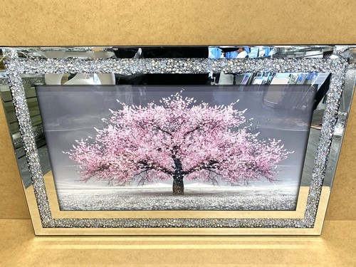 Crushed diamond blossom tree - crushed,