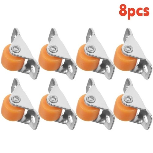 Fixed caster wheels - 8x,