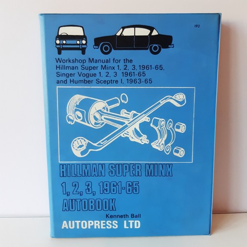 Hillman super minx - hillman, 1