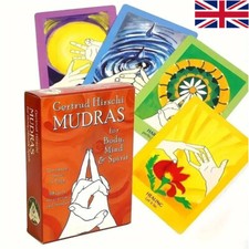 Tarot Deck Mudras Card - 68 Cards Body Mind Spirit Fortune Telling Board Game uk