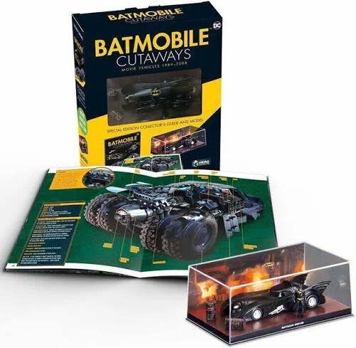 Eaglemoss batmobile cutaways - batmobile,