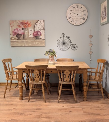 Solid pine farmhouse dining - pine,