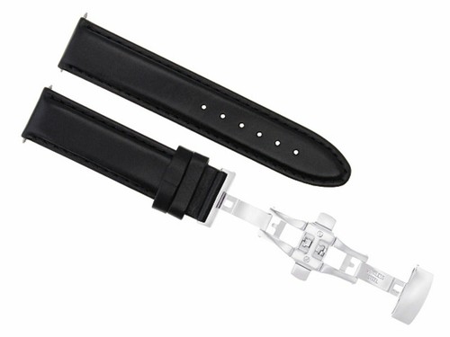 22mm leather band - leather, smooth