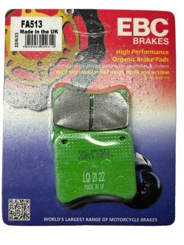 Ebc kart brake pads - go,