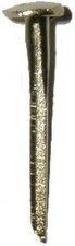 Trunk Tacks - Brass Plated - 1" Decorative Nails, Tacks, Antique Old, Restore