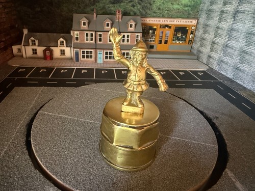 Rare solid brass car - car, hood