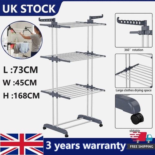 Foldable clothes airer rack - airer,