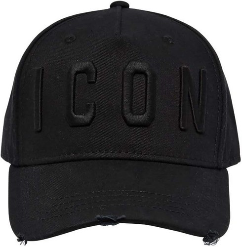 All black dsquared2 icon cap - dsquared2,