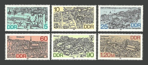 East germany ddr stamps 1988 - stamps,