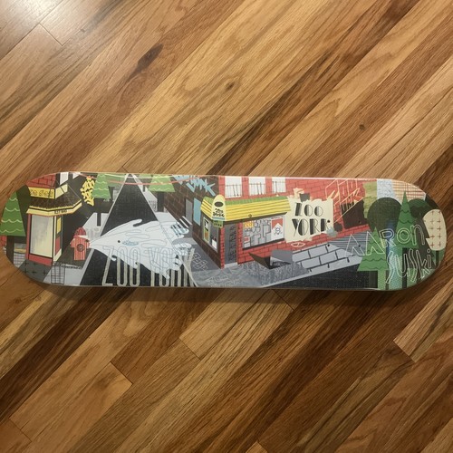 Zoo york skateboard deck - york, aaron