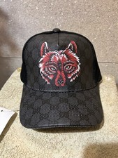 Gucci GG Wolf Baseball Cap