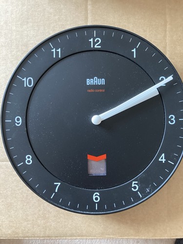 Braun radio controlled clock - braun, radio-controlled