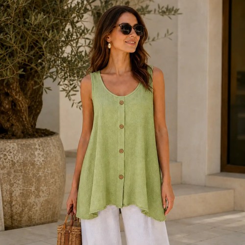Women italian linen blend - women's,