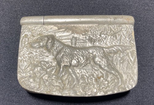 Pewter snuff box snuffbox pill - pewter,