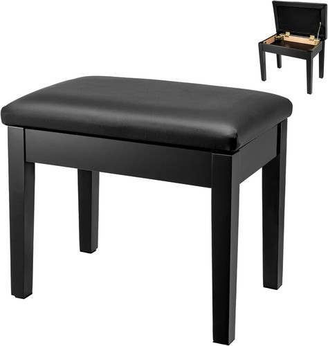 Piano stool 54x34x45cm faux - 54x34x45cm,