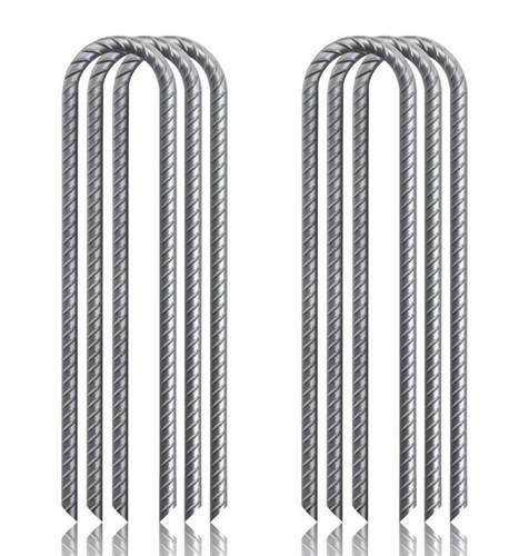 Rebar stakes shaped 30cm - x, u-shaped