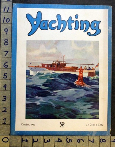 1933 cabin cruiser yacht - cruiser,