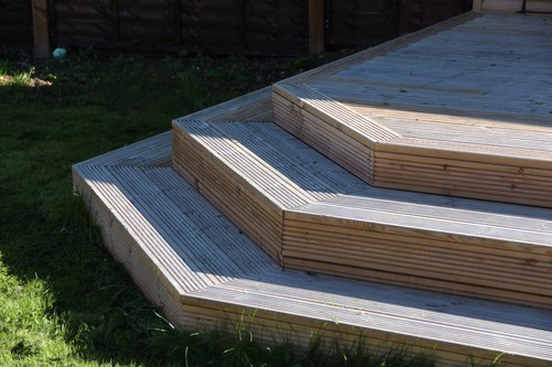 Garden timber decking boards - decking, |