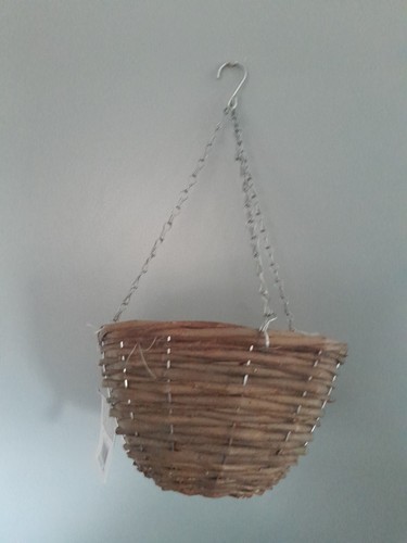 25cm inch dark brown wicker - 10,
