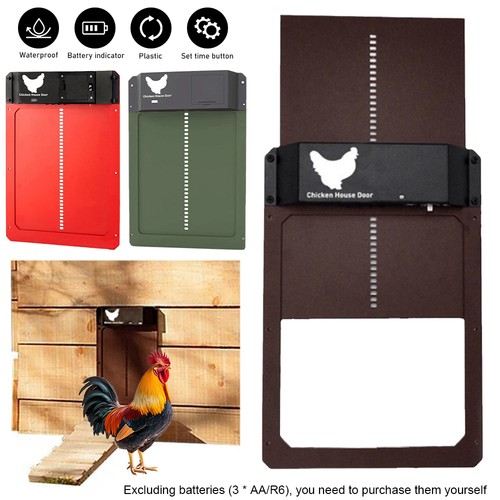 Automatic chicken coop door - chicken,