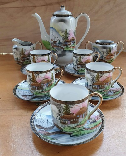 Japanese coffee tea set - japanese, coffee/tea
