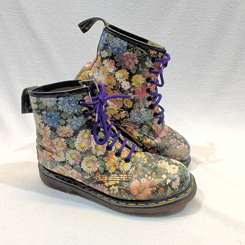 Vintage martens 1460 floral - vintage, dr