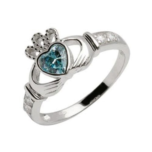 Sterling silver claddagh ring - sterling,