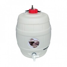 Pressure Barrel Homebrew Beer Keg & Balliihoo Co2 Control Cap 5 Gallon 25 Litre
