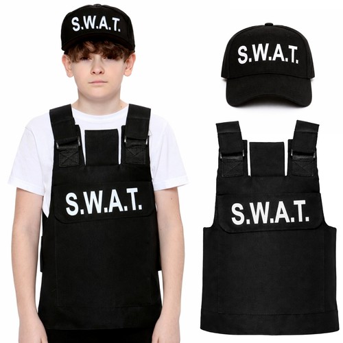 Kids swat vest hat set - kids, book