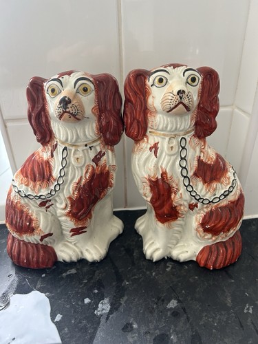 Staffordshire wally mantle - staffordshire,