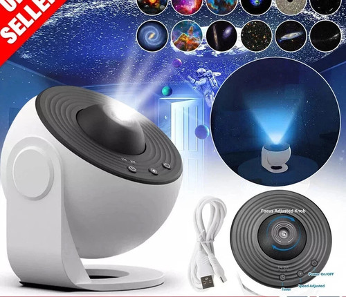 Led galaxy projector starry - led,