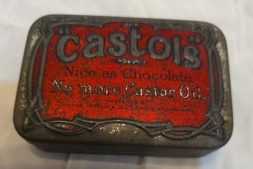 Vintage castols tin rare - vintage,