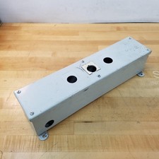 Hoffman F-4418SC Electrical Enclosure w/ (21) Weidmuller WDU 4 Terminal Blocks