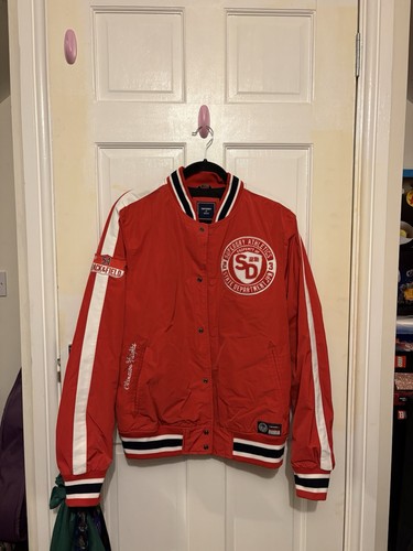 Superdry varsity jacket red - jacket,