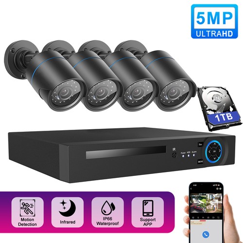 5mp cctv system - cctv, kit