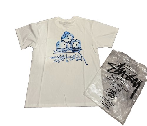 Stüssy blue ice dice - blue, graphic