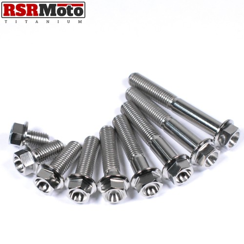 Titanium hex bolts - ti,